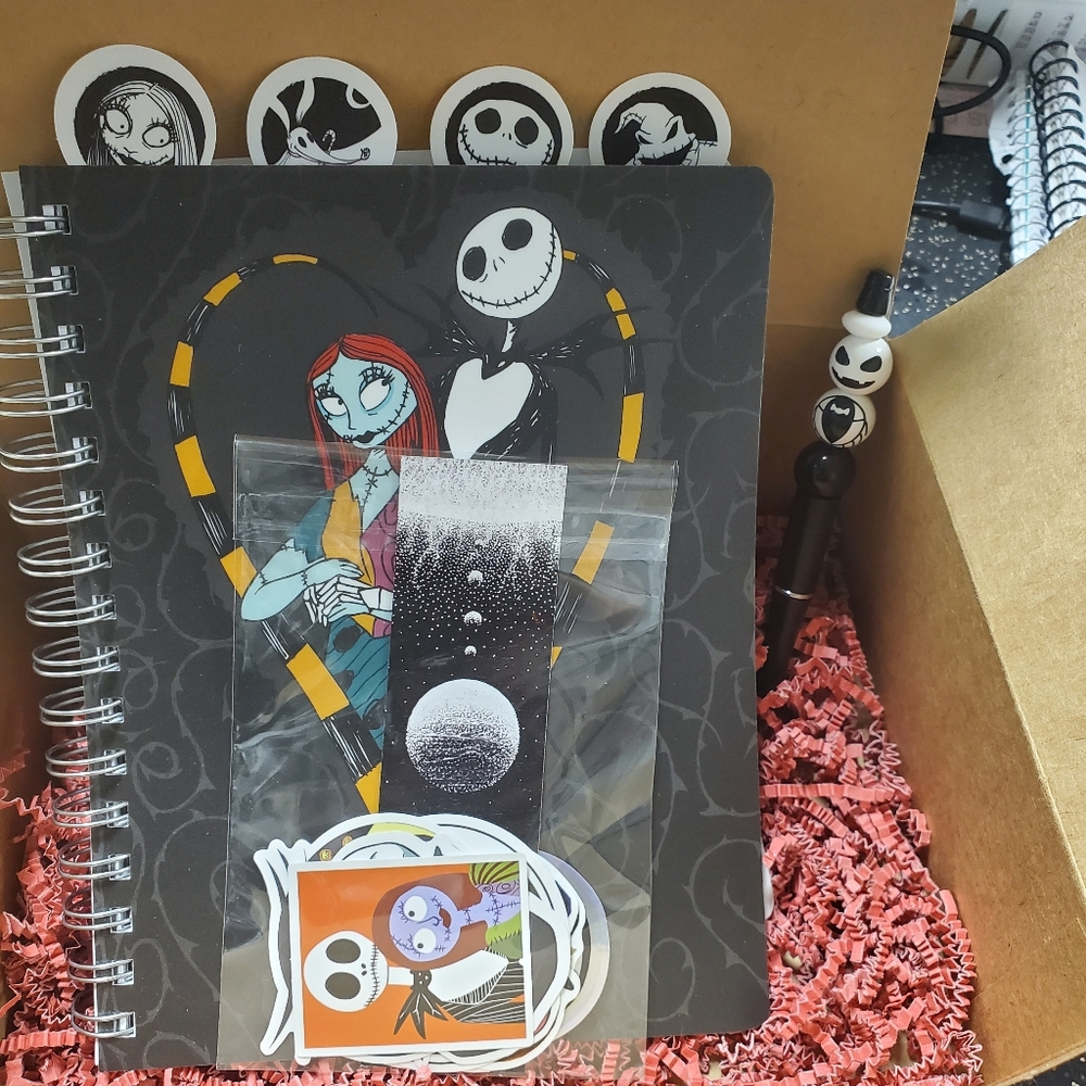 Jack and sally journal box